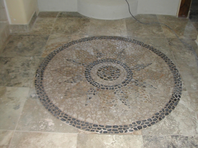 Residential New Consruction - Decorative Entry Way Floor